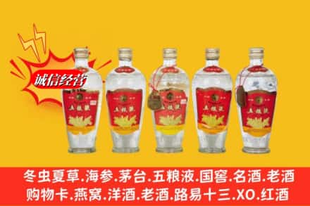 烟台市莱山回收老五粮液